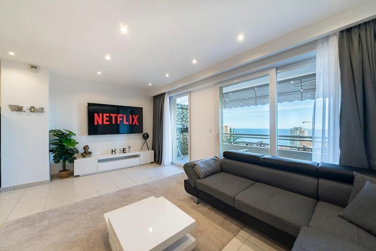 Frontiere Monaco, Terrasse, Vue Mer, Parking - Ab Beausoleil